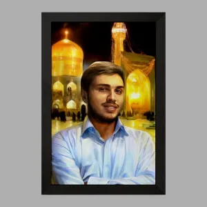 تابلو شهید جهاد مغنیه