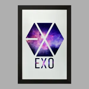 تابلو گروه موسیقی اکسو EXO