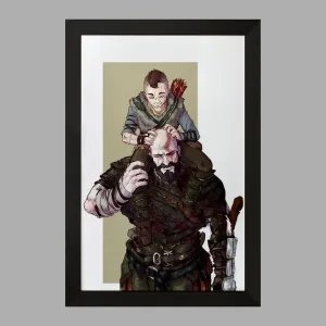 تابلو بازی گاد آف وار God Of War