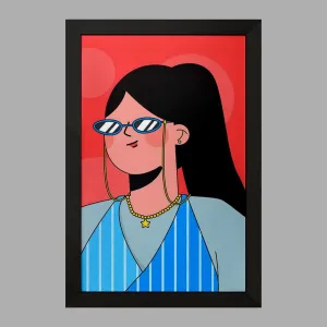 تابلو دختر قوی Girl Power