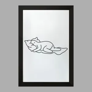تابلو تنبل خسته