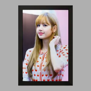تابلو لیسا گروه بلک پینک Black Pink