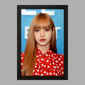 تابلو لیسا گروه بلک پینک Black Pink
