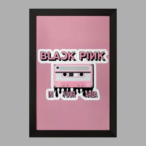تابلو گروه بلک پینک Black Pink