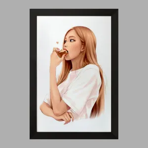 تابلو رزی گروه بلک پینک Black Pink