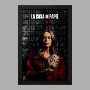 تابلو راکل موریو سریال Money Heist