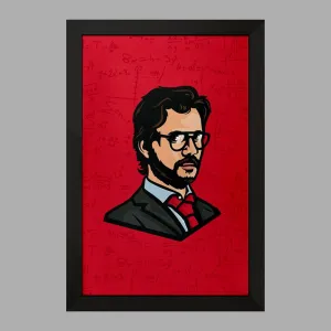 تابلو پروفسور سریال Money Heist