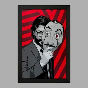 تابلو پروفسور سریال Money Heist