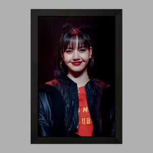 تابلو لیسا گروه بلک پینک Black Pink