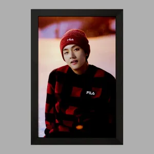 تابلو تهیونگ وی Teahyung گروه بی تی اس BTS