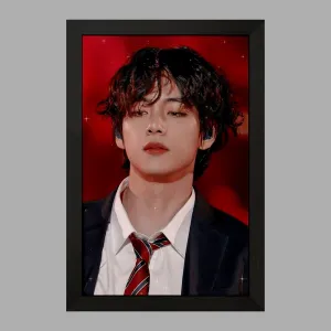 تابلو تهیونگ وی Teahyung گروه بی تی اس BTS