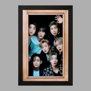 تابلو گروه بی تی اس BTS