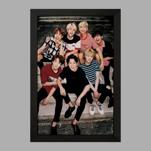 تابلو گروه بی تی اس BTS
