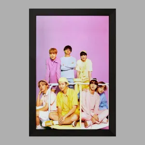 تابلو گروه بی تی اس BTS