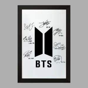 تابلو گروه بی تی اس BTS