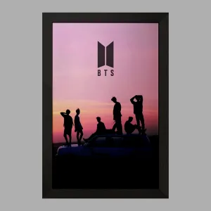 تابلو گروه بی تی اس BTS