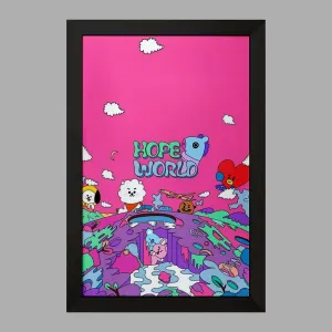 تابلو مانگ BT21 Mang