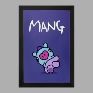 تابلو مانگ BT21 Mang