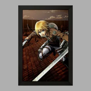 تابلو آرمین آرلرت انیمه اتک آن تایتان Attack on Titan