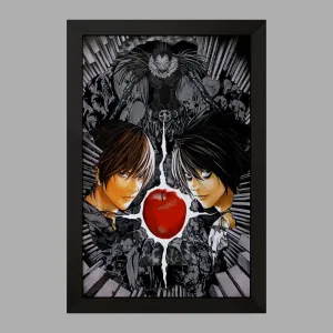تابلو ال و لایت یاگامی انیمه دفترچه مرگ Death Note