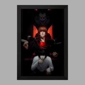 تابلو ال و لایت یاگامی انیمه دفترچه مرگ Death Note
