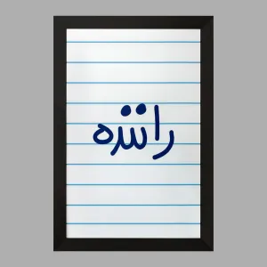 تابلو راننده
