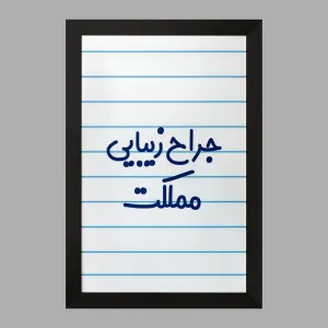 تابلو جراح زیبایی مملکت