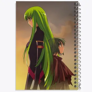 دفتر سی سی انیمه کد گیاس Code Geass