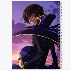 دفتر لولوش وی بریتانیا انیمه کد گیاس Code Geass