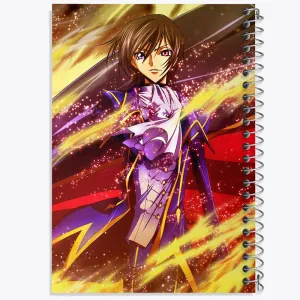 دفتر لولوش وی بریتانیا انیمه کد گیاس Code Geass