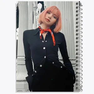 دفتر لیسا بلک پینک Black Pink
