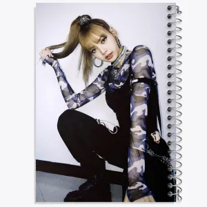 دفتر لیسا بلک پینک Black Pink