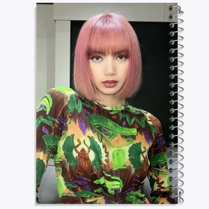 دفتر لیسا بلک پینک Black Pink