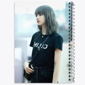 دفتر لیسا بلک پینک Black Pink