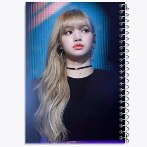دفتر لیسا بلک پینک Black Pink