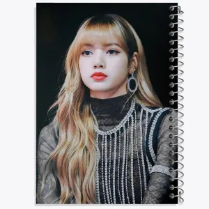 دفتر لیسا بلک پینک Black Pink