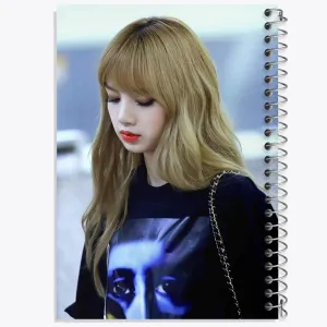 دفتر لیسا بلک پینک Black Pink