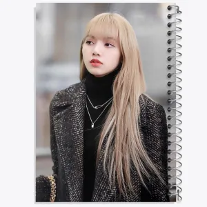 دفتر لیسا بلک پینک Black Pink
