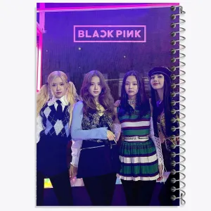 دفتر گروه بلک پینک Black Pink