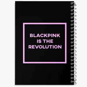 دفتر گروه بلک پینک Black Pink