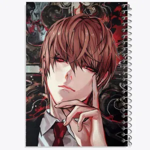 دفتر لایت یاگامی انیمه دفترچه مرگ Death Note