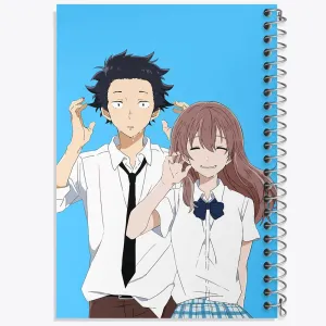 دفتر شوکو نیشیمیا و شویا ایشیدا انیمه سایلنت ویس A Silent Voice