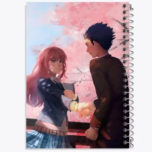 دفتر شوکو نیشیمیا و شویا ایشیدا انیمه سایلنت ویس A Silent Voice