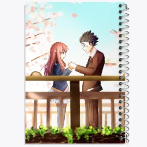 دفتر شوکو نیشیمیا و شویا ایشیدا انیمه سایلنت ویس A Silent Voice