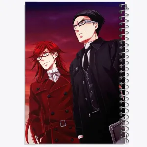 دفتر ویلیام و گریل انیمه خادم سیاه Black Butler