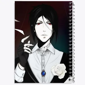 دفتر سباستین انیمه خادم سیاه Black Butler