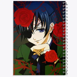 دفتر شیل انیمه خادم سیاه Black Butler