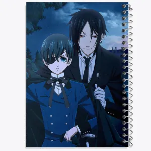 دفتر سباستین و شیل انیمه خادم سیاه Black Butler