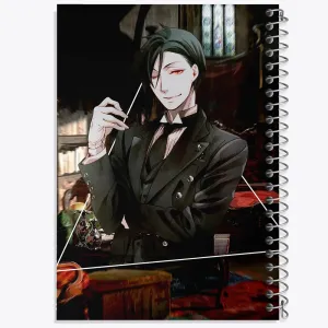 دفتر سباستین انیمه خادم سیاه Black Butler