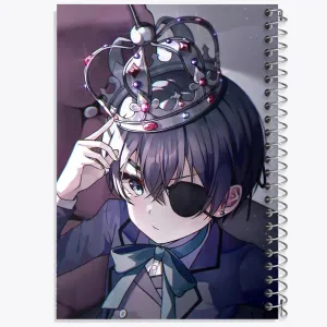 دفتر شیل انیمه خادم سیاه Black Butler